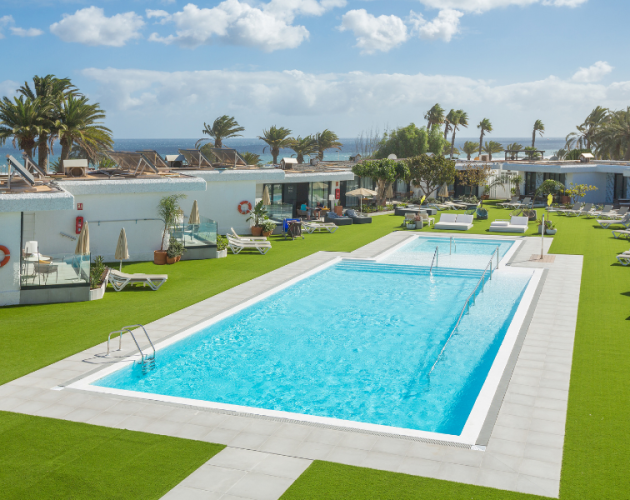 Bungalows Doña Rosa en Maspalomas - Complejo con piscina cerca de las Dunas de Maspalomas